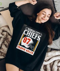 Kansas City Chiefs Travis Kelce 87 helmet shirt