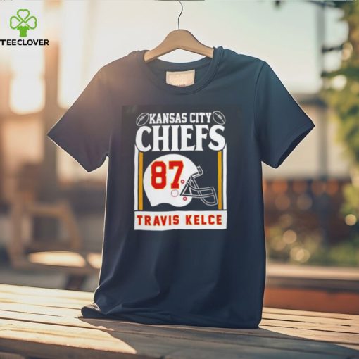 Kansas City Chiefs Travis Kelce 87 helmet hoodie, sweater, longsleeve, shirt v-neck, t-shirt