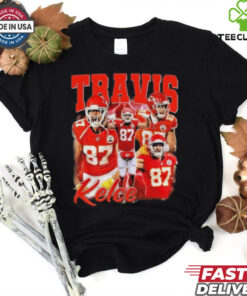 Kansas City Chiefs Travis Kelce Number 87 Kansas Star T Shirt