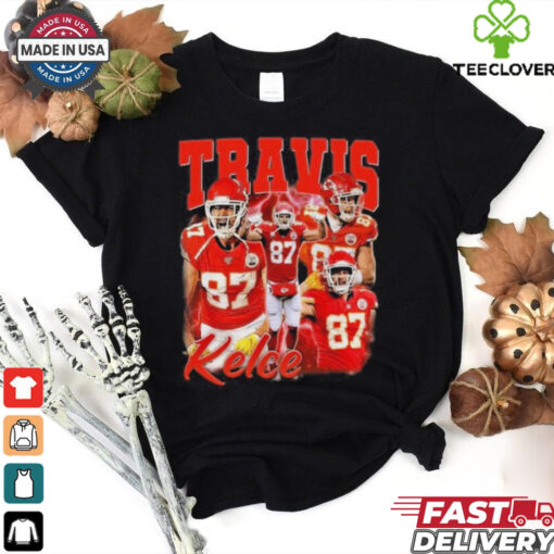 Kansas City Chiefs Travis Kelce Number 87 Kansas Star T Shirt