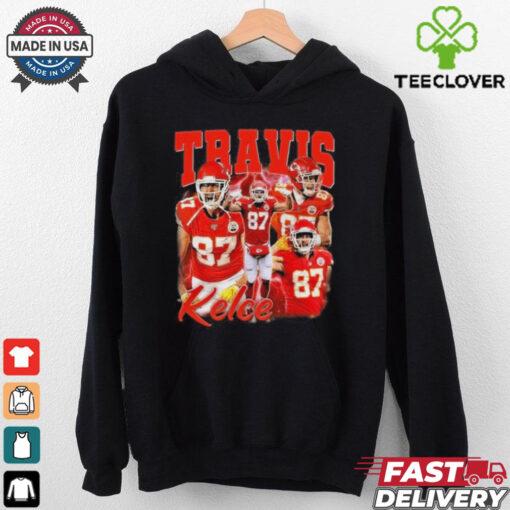 Kansas City Chiefs Travis Kelce Number 87 Kansas Star T Shirt