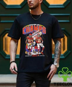 Kansas City Chiefs Travis Kelce Patrick Mahomes Super Bowl LVIII Champs skeletons shirt