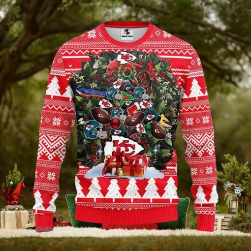 Kansas City Chiefs Tree Ugly Christmas Fleece Sweater Special Gift Men Women