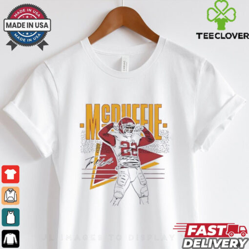 Kansas City Chiefs Trent McDuffie 22 cartoon signature hoodie, sweater, longsleeve, shirt v-neck, t-shirt