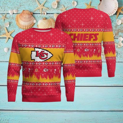 Kansas City Chiefs Ugly Christmas Sweaters 2023 Gift For Fans