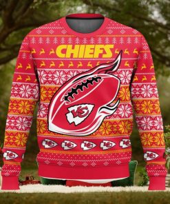 Kansas City Chiefs Ugly Sweater 3D Printed Men And Women Christmas Gift