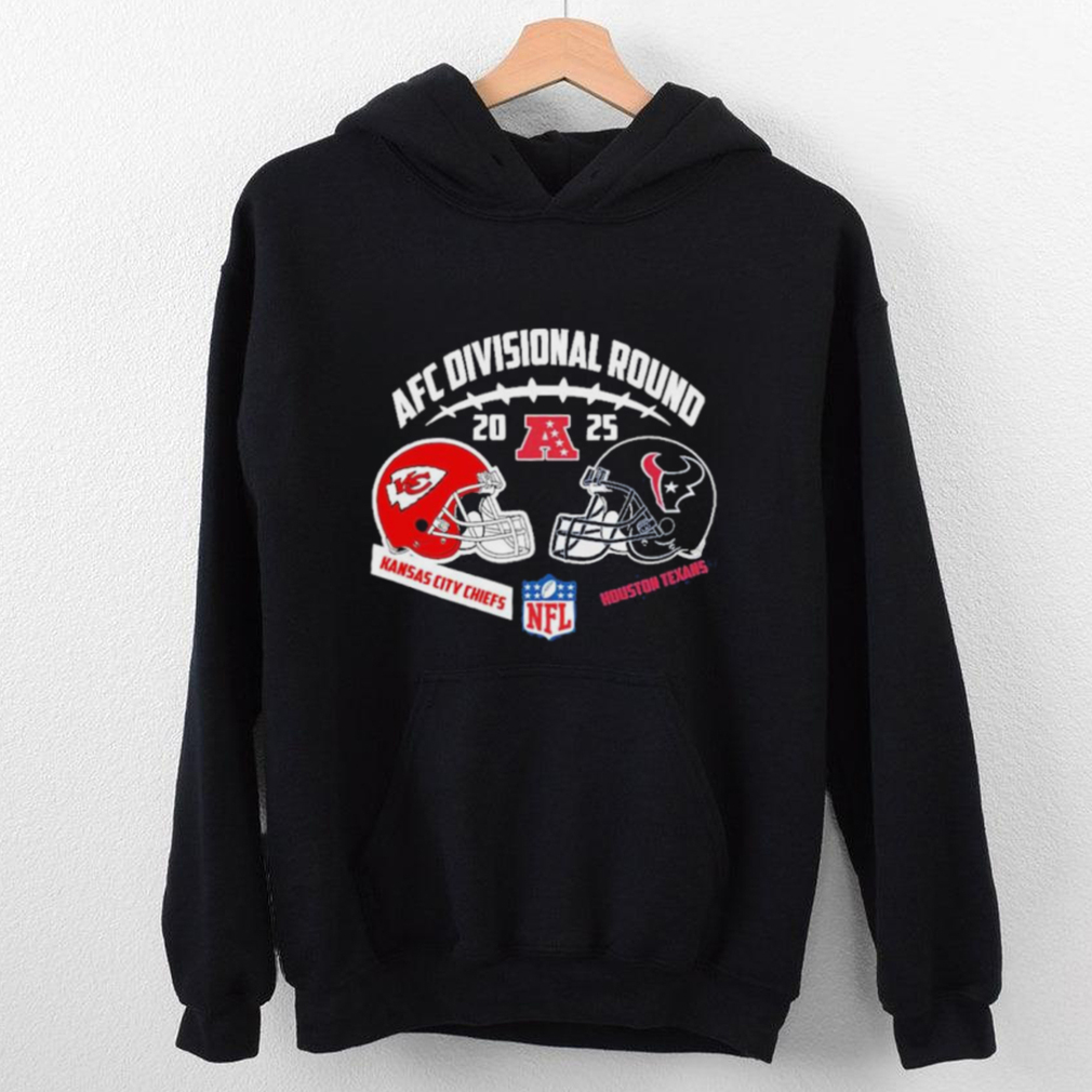 Kansas City Chiefs Vs Houston Texans Head To Head AFC Divisional Round 2024 25 Shirt Kansas City Chiefs Vs Houston Texans Head To Head AFC Divisional Round 2024 25 Shirt