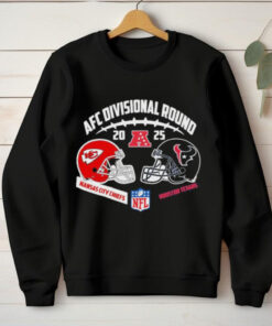 Kansas City Chiefs Vs Houston Texans Head To Head AFC Divisional Round 2024 25 Shirt