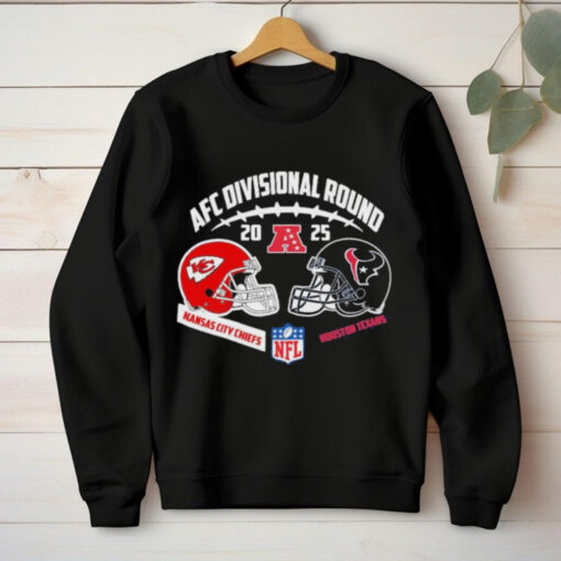 Kansas City Chiefs Vs Houston Texans Head To Head AFC Divisional Round 2024 25 Shirt