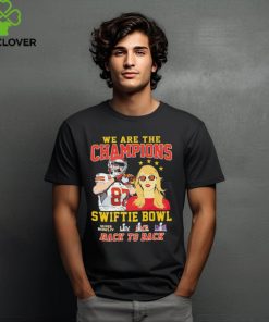 Kansas City Chiefs We Are The Champions Kelce Swiftie Bowl Back To Back Shirt