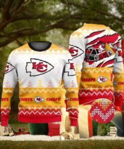 Kansas City Chiefs Winter Warmth Ugly Christmas Sweater