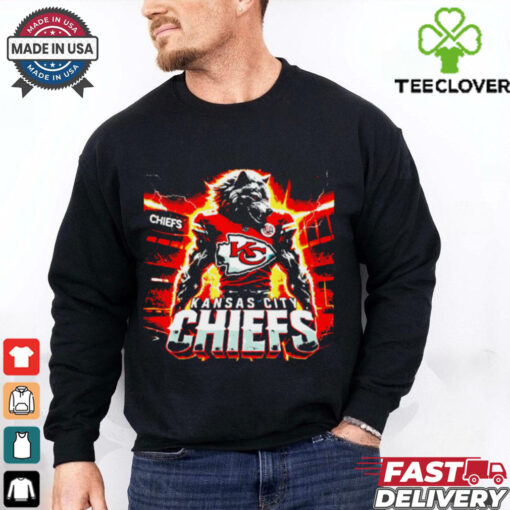 Kansas City Chiefs Wolf Transparent shirt