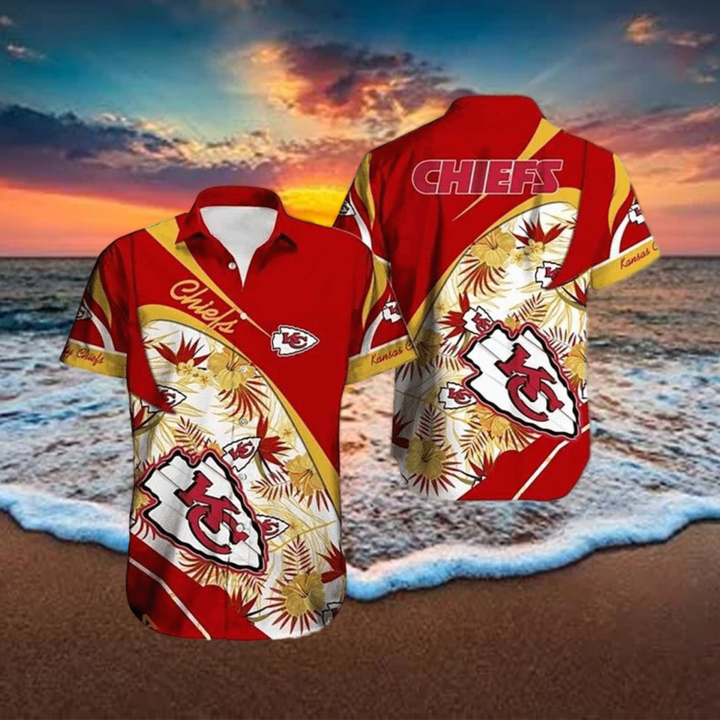 KV Chiefs Eagles Usa Flag Kansas City Chiefs Hawaiian Shirt - Roostershirt