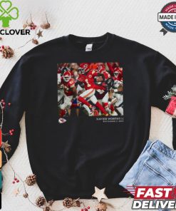 Kansas City Chiefs Xavier Worthy Black NFL Flash Features Week 1 T Shirt