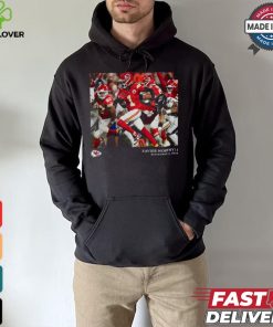 Kansas City Chiefs Xavier Worthy Black NFL Flash Features Week 1 T Shirt