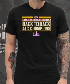Kansas City Chiefs back to back AFC Champions shirt 2 Kansas City Chiefs back to back AFC Champions shirt