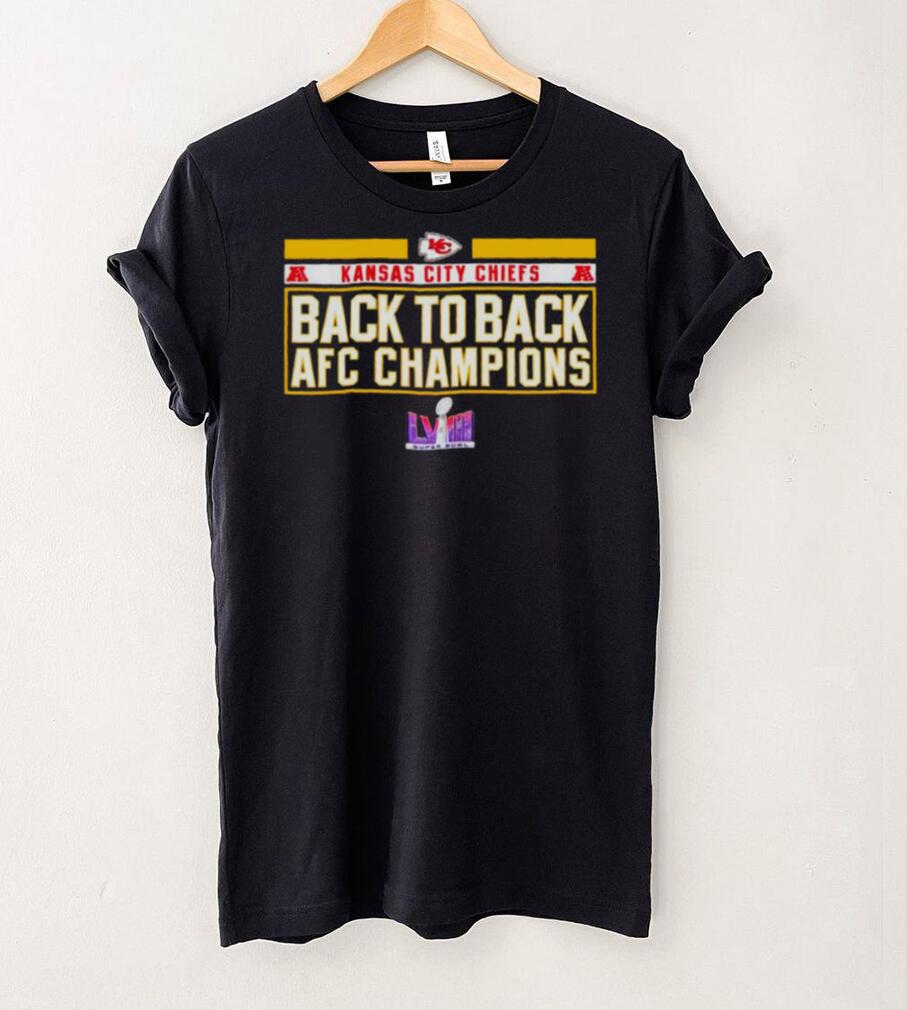 Kansas City Chiefs back to back AFC Champions shirt Kansas City Chiefs back to back AFC Champions shirt