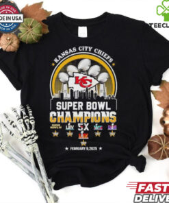 Kansas City Chiefs city Super Bowl LIX Champions 2025 shirt