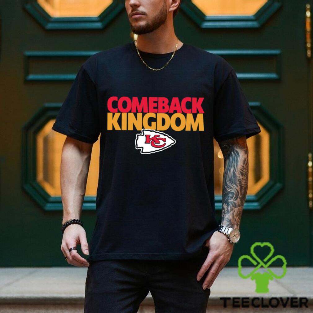 Kansas City Chiefs comeback kingdom American foolball logo shirt Kansas City Chiefs comeback kingdom American foolball logo shirt