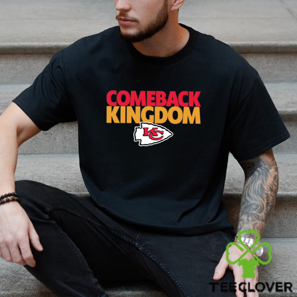 Kansas City Chiefs comeback kingdom American foolball logo shirt Kansas City Chiefs comeback kingdom American foolball logo shirt