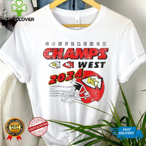 Kansas City Chiefs conference champions west 2024 hoodie, sweater, longsleeve, shirt v-neck, t-shirt