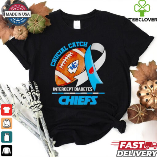 Kansas City Chiefs crucial catch intercept diabetes hoodie, sweater, longsleeve, shirt v-neck, t-shirt