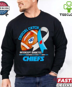 Kansas City Chiefs crucial catch intercept diabetes hoodie, sweater, longsleeve, shirt v-neck, t-shirt