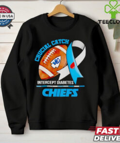 Kansas City Chiefs crucial catch intercept diabetes hoodie, sweater, longsleeve, shirt v-neck, t-shirt