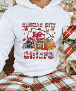 Kansas City Chiefs fall helmet pumpkin hoodie, sweater, longsleeve, shirt v-neck, t-shirt