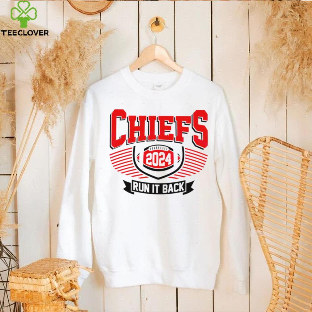 Kansas City Chiefs football 2024 run it back logo shirt Kansas City Chiefs football 2024 run it back logo shirt