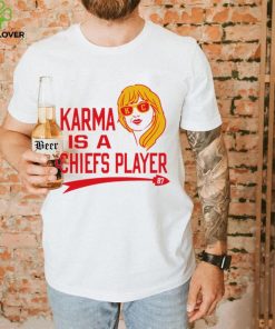 Kansas City Chiefs football Karma is a Chiefs player 87 T. S. shirt 1 Kansas City Chiefs football Karma is a Chiefs player 87 T. S. shirt