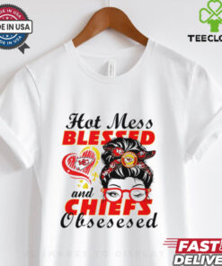 Kansas City Chiefs hoy mess blessed and Chiefs obsessed shirt