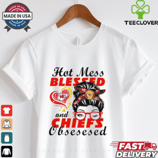 Kansas City Chiefs hoy mess blessed and Chiefs obsessed shirt