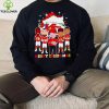 Kansas City Chiefs logo wearing hat santa merry Christmas Shirt