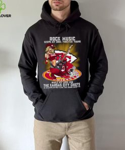 Kansas City Chiefs rock music keep my soul forever young hoodie, sweater, longsleeve, shirt v-neck, t-shirt