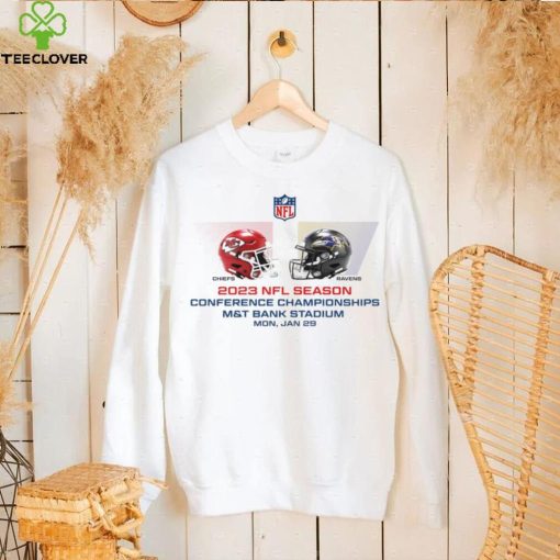 Kansas City Chiefs vs Baltimore Ravens NFL Conference Championships season 2023 hoodie, sweater, longsleeve, shirt v-neck, t-shirt