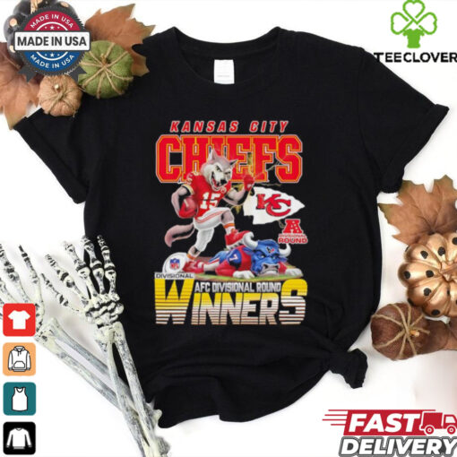 Kansas City Chiefs vs Houston Texans Mascots AFC Divisional Round Winners shirt