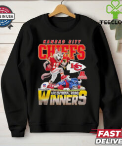 Kansas City Chiefs vs Houston Texans Mascots AFC Divisional Round Winners shirt