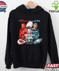 Kansas City Chiefs vs Philadelphia Eagles Matchup Super Bowl LIX February 2025 shirt