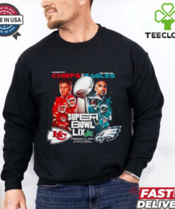 Kansas City Chiefs vs Philadelphia Eagles Matchup Super Bowl LIX February 2025 shirt