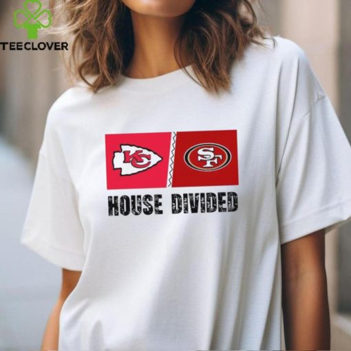 Kansas City Chiefs vs San Francisco 49Ers House Divided Shirt