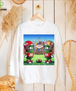Kansas City Chiefs vs San Francisco 49ers matchup pickle shirt