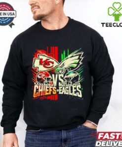Kansas City Chiefs vs. Philadelphia Eagles transparent 2025 shirt