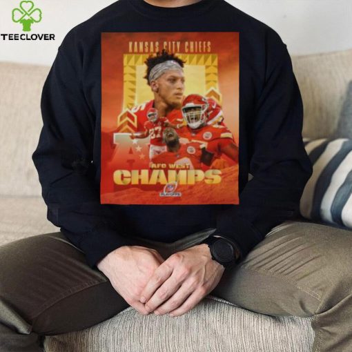 Kansas City Chiefs win 2022 Afc West Champ Nfl Playoff Shirt