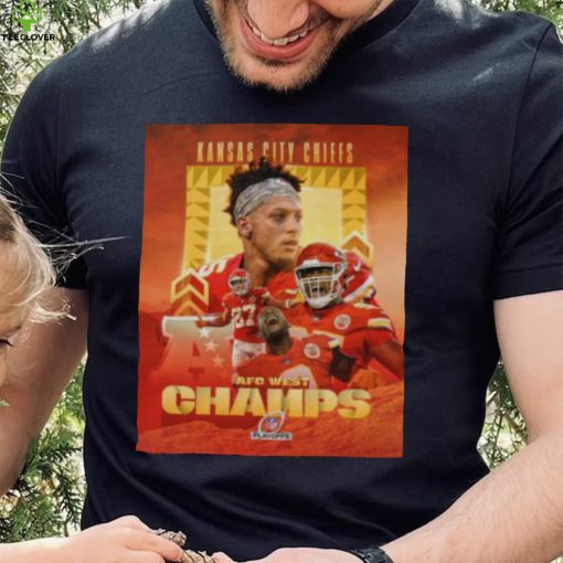 Kansas City Chiefs win 2022 Afc West Champ Nfl Playoff Shirt