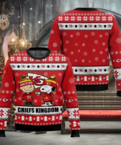Kansas City Chiefs x Snoopy Christmas 2024 Ugly Sweater