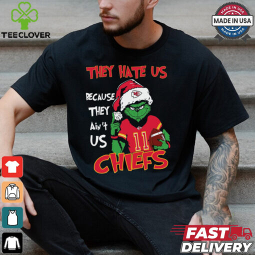 Kansas City Christmas They Hate Us Because They Ain’t Us Chiefs Shirt