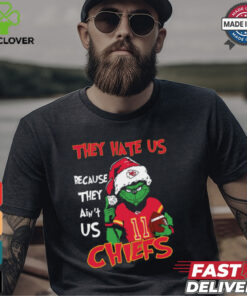 Kansas City Christmas They Hate Us Because They Ain't Us Chiefs Shirt