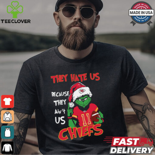 Kansas City Christmas They Hate Us Because They Ain’t Us Chiefs Shirt