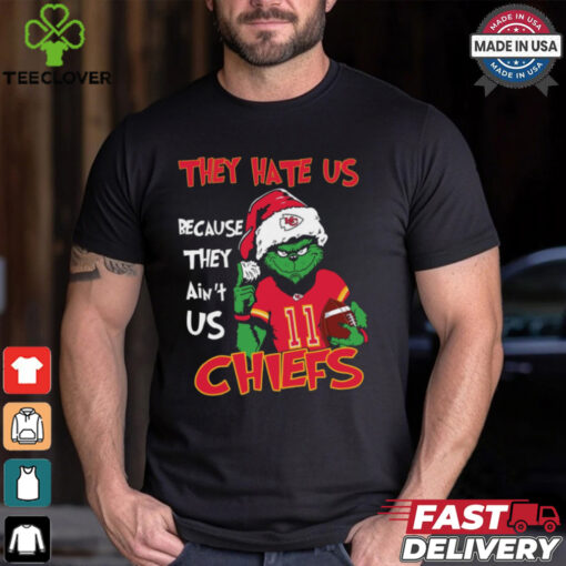 Kansas City Christmas They Hate Us Because They Ain’t Us Chiefs Shirt